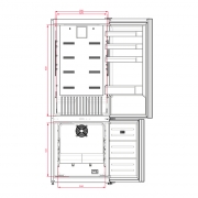 Teka RBF 78720 SS EU, K�hl-Gefrierkombination, 192 cm, Edelstahl-Finish, 113400002, mit 5 Jahren Garantie!
