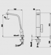 Teka ICC 915, Hochdruck, chrom, 116030004
