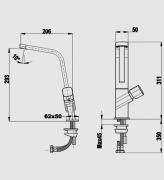 Teka ICO 915, Hochdruck, messing, 116030032