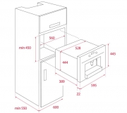 Teka CLC 855 GM ST, Kaffeeautomat, Stone Grey Glass, 111630003, 5 JAHRE GARANTIE