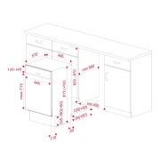 Teka DSI 44700, Geschirrspler integrierbar, 114310002, 5 JAHRE GARANTIE