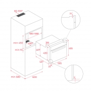 Teka HLC 8440 C BK, Einbau-Kompakt-Backofen mit Mikrowelle, schwarz, 111160012, mit 5 Jahren Garantie!