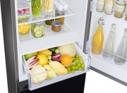 Samsung RL34A6B0D22/EG, K�hl-/Gefrierkombination, Clean Black, 185 cm, Mit 5 Jahren Garantie!