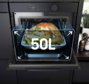 Samsung NQ50T8539BK/EG Kompaktbackofen mit Mikrowelle, Schwarz Gl�nzend, mit 5 Jahren Garantie!