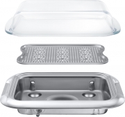 Samsung NV75T8979RK/EG Dual Cook Steam Einbaubackofen 75 L, Pyrolyse, Schwarz gl�nzend, mit 5 Jahren Garantie!