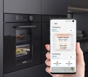 Samsung NV75T8979RK/EG Dual Cook Steam Einbaubackofen 75 L, Pyrolyse, Schwarz gl�nzend, mit 5 Jahren Garantie!