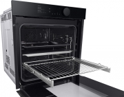 Samsung NV75T8879RK/EG Dual Cook Steam Einbaubackofen 75 L, Pyrolyse, Schwarz Gl�nzend, mit 5 Jahren Garantie!