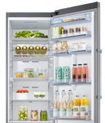 Samsung RR39M71357F/EG, K�hlschrank, Refined Steel, 185 cm, Mit 5 Jahren Garantie!