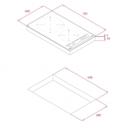 Teka IZC 32600 MST BK, Induktions-Kochfeld, 30 cm, Facette, 112510022, mit 5 Jahren Garantie!