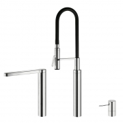 KWC Ono Highflex 6, Einhebelmischer chrom, Hochdruck Schlauchbrause, 5022110