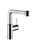 KWC Ava 5, Einhebelmischer chrom, Hochdruck Schlauchbrause, 5022156