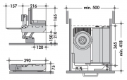 ritter MultiSchneider AES 62-H, silbermetallic, Schneidgut rechts gef�hrt, 1111032