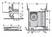 ritter MultiSchneider AES 62, silbermetallic, Schneidgut rechts gef�hrt, 1111062