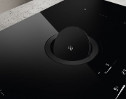 Elica Nikolatesla Switch Glow BL/F/83 Muldenl�ftung, Induktion, schwarz, Umluft, PRF0183878. 5 Jahre Garantie!