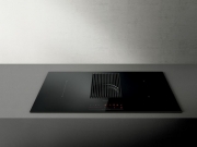 Elica Nikolatesla Prime S BL/F/83 Muldenl�ftung, Induktion, schwarz, Umluft, PRF0185060. 5 Jahre Garantie!