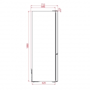 Teka RBF 78721 SS EU, K�hl-Gefrierkombination, 192 cm, Edelstahl, 113400013, mit 5 Jahren Garantie!