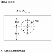Constructa CD33986, Integrierte Designhaube, schwarz, 90 cm, mit 5 Jahren Garantie!
