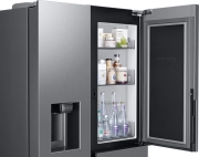 Samsung RH68B8820S9/EG, Side-by-Side, Edelstahl-Look, K�hl-/Gefrierkombination, Mit 5 Jahren Garantie!