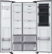 Samsung RH68B8820S9/EG, Side-by-Side, Edelstahl-Look, K�hl-/Gefrierkombination, Mit 5 Jahren Garantie!