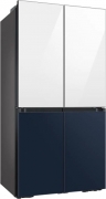 Samsung RF65A96768A/EG, French Door K�hl-/Gefrierkombination, Clean White & Clean Navy, 183 cm, Mit 5 Jahren Garantie!