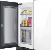 Samsung RF65A96768A/EG, French Door K�hl-/Gefrierkombination, Clean White & Clean Navy, 183 cm, Mit 5 Jahren Garantie!
