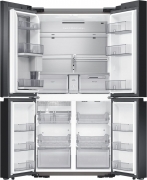 Samsung RF65A96768A/EG, French Door K�hl-/Gefrierkombination, Clean White & Clean Navy, 183 cm, Mit 5 Jahren Garantie!
