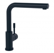 Villeroy & Boch Armatur Steel Shower, Black Matt, Schlauchbrause, 96970106