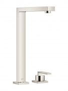 Dornbracht Lot Einhebelmischer, Zweilochbatterie mit Einzelrosetten, Hochdruck, Platin, 32800680-08