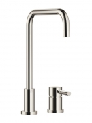 Dornbracht Meta.02 Einhebelmischer, Zweilochbatterie, Hochdruck, Platin, 32815625-08