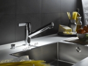 Dornbracht Eno Einhebelmischer, Hochdruck, Chrom geb�rstet, 33800760-93