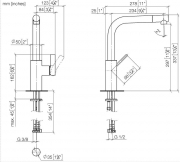 Dornbracht Elio Einhebelmischer + Profibrausegarnitur, Hochdruck, Platin geb�rstet, 33826790-06+27789970-06