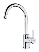 Franke Lina Einhebelmischer, Hochdruck Festauslauf, Chrom, 115.0625.988