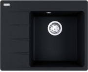 Franke Centro CNG 611-62 A Fragranit DuraKleen Plus, Becken rechts, Farbe Onyx, 114.0627.655