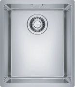 Franke Maris MRX 110-34 Unterbaubausp�le, Drehknopf rund, Edelstahl, 122.0537.715