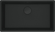 Franke Maris MRG 110-72 Fragranit+ Black Matt - Black Collection, Unterbausp�le 80 cm, Drehkopfventil, 125.0683.236