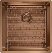 Franke Mythos Masterpiece BXM 210/110-40 Einbausp�le - SlimTop, Handbet�tigung, Copper, 127.0674.583