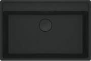 Franke Maris MRG 210-72 A Fragranit DuraKleen Plus, Farbe Black Matt - Black Collection, fl�chenb�ndig, Handbet�tigung schwarz, 135.0683.049