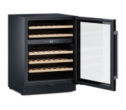 Dometic C46B, Weink�hlschrank mit zwei Zonen, 46 Flaschen, Edelstahl und Schwarz, EEK: G