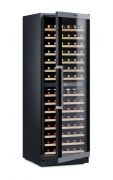 Dometic C154F, Weink�hlschrank mit zwei Zonen, 154 Flaschen, Edelstahl und Schwarz, EEK: G