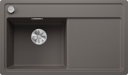 Blanco Zenar 45 S-F Becken links, fl�chenb�ndig, Farbe vulkangrau, InFino Ablauf, 527362