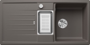 Blanco Lexa 6 S Silgranit PuraDur 2, Farbe vulkangrau, InFino Ablauf, 527278