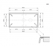 Blancometra 6 S-F Silgranit PuraDur 2, fl�chenb�ndig, Farbe vulkangrau, 527301