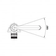 Blanco Evol Mono Hot & Filter, Hochdruck Festauslauf, satin gold, 527431