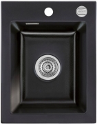 Systemceram KeraDomo MERA 39, Farbe Nero (gl�nzend), mit 5 Jahren Garantie