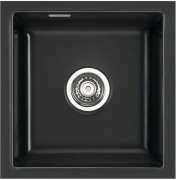 Systemceram KeraDomo MERA 40 U, Farbe Nero (gl�nzend), mit 5 Jahren Garantie