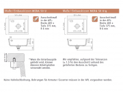 Systemceram KeraDomo MERA 50 U/g, geschliffene Oberseite, Farbe Sand (matt), mit 5 Jahren Garantie