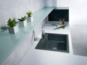 Systemceram KeraDomo MERA 57, Farbe Nero (gl�nzend), mit 5 Jahren Garantie