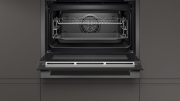 Neff C17CR22G0, Compact-Einbaubackofen mit CircoTherm, Graphite-Grey, mit 5 Jahren Garantie!
