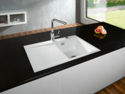 Systemceram KeraDomo STEMA 80 F in Nero (gl�nzend), mit 5 Jahren Garantie