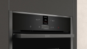 Neff C17MR02G0, Compact-Einbaubackofen mit Mikrowelle, Graphite-Grey, mit 5 Jahren Garantie!